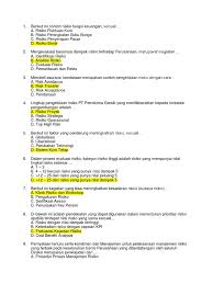 Maybe you would like to learn more about one of these? Soal Post Test Kpmr