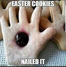 Pin By Tiffany Skaggs On Stress Relief Funny Easter Memes Easter Humor Easter Cookies