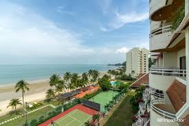Tanjung tuan recreational forest is a small isolated patch of forest with a lighthouse at the top of the hill; Regency Tanjung Tuan Beach Resort