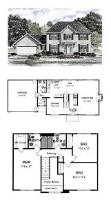 Colonial Style House Plan 94160 With 3 Bed 3 Bath 2 Car Garage Colonial House Plans New House Plans Sims House Plans