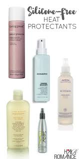 Silicone Free Heat Protectants Hair Romance Heat Styling Products Hair Heat Protector Heat Protectant Hair