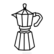 Set up your coloring page background. Coffee Maker Coloring Page Ultra Coloring Pages