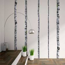 Real Birch Tree Wall Art Wall Decals Super Real Birch Trees With Images Birch Tree Wall Decal Tree Wall Decal Birch Tree Decal