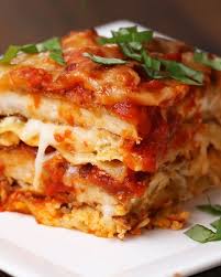 Chicken Parm Lasagna Recipe By Tasty Recipe Recipes Chicken Parm Lasagna Recipe Food