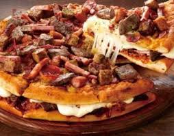 Having said that prefered pizza toppings are individual, i have attempted to compile a list of pizza toppings without using esoteric marshmallow and squid ink! Japanese Pizza Chain Brandishes A Gargantuan Pizza Sandwich Pmq Pizza Magazine