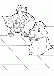 The drawings are simply done so that children can do them without the assistance of adults. Wonderpets Cl 35 142083 Wonder Pets Coloring Pages Coloring Home