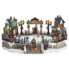 Choose from a wide range of similar scenes. Animated Village Skating Rink Polyresin Nm X10080ba Rona