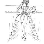 Barbie coloring pages fashion fairytale. Barbie Doll And The Diamond Castle Coloring Page Coloring Sun