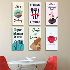 These kitchen wall decor ideas and wall art hangings will transform your room interior instantly. Wall Decoration Wall Decor Kitchen Kitchen Decoration Shopee Malaysia