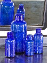 Antique American Cobalt Blue Glass