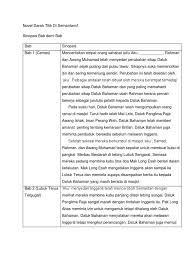 Sinopsis novel darah titik di semantan. Novel Setitik Darah Di Semantan