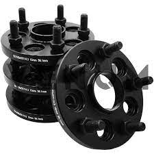 5x100 Mm To 5x4 5 Wheel Adapters Hub Centric Conversion For Subaru 4 Pc Front Rear Thread Locker 1 5 Inches Black In 2021 Bolt Pattern Subaru Subaru Baja
