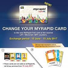 I hope rapid kl can analyse its customer database to see how many cards that need to be replaced have been issued. prasarana malaysia bhd said it was aware of the problem and apologised to the concession card holders for their experience at the pasar seni bus hub concession counter. Change Myrapid Card To The New Myrapid Tng Free Balance Transferred Old Cards Not Valid After July 15 Paultan Org