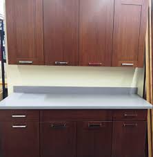 Matte lacquer modern kitchen cabinets with smoke oak flat panel cabinets. Discontinued Bamboo Flat Panel Door Kitchen Cabinets