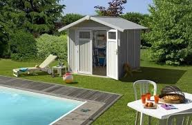 Grosfillex Utility 8 X 7 Ft Pvc Shed Garden Buildings Shed Pvc Wall Panels