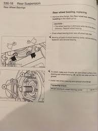 I just checked my paper work and it says that it does cover the wheel bearing and wheel hub axles. X5 4 8i Rear Wheel Bea Ring Replacement Info Xoutpost Com