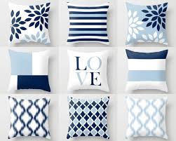 Shop blue sofas in a variety of styles and designs to choose from for every budget. Throw Pillow Covers Light Blue White Navy Blue Pillow Typography Art Contemporary Decor Throw Pillow Cover Contemporary Decor Throw Pillows Pillow Cover Design