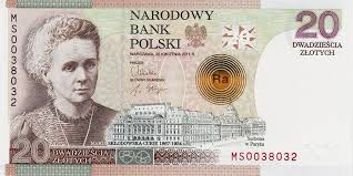 Pin By Tibgonpo On Poland Polen Pologne Polska In 2020 Bank Notes Poland Marie Curie