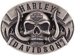Harley-Davidson pour homme The Beast Boucle de ceinture, finition nickel  antique - Léo Harley-Davidson®