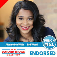 Alexandria Willis Candidate 3rd Ward Alderman