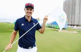 The 2016 summer olympics was the first time golf had been played at the olympics since the 1904 summer olympics and featured two events: Justin Rose And The Rio 2016 Olympic Golf Pin Flag Olympic Golf Rio Olympics 2016 Olympics