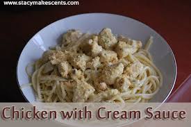 Saute meat until chicken is no longer pink. Chicken With Cream Sauce Humorous Homemaking