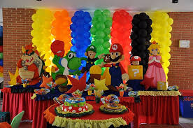 Mario Bros Party Decoration Mario Bros Party Mario Bros Birthday Mario Birthday Party