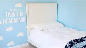 Try twin size headboards or full size headboards for your kid's or teen's bedrooms. Build A Twin Size Headboard Youtube