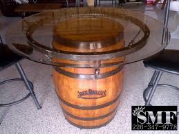 Jack Daniel S Whisky Barrel Table Whiskey Barrel Table Barrel Table Bourbon Barrel Table