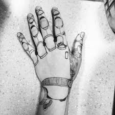 Drawing By Fullmetaloptimists Hand Robot Hand Doodles Hand Art Body Art Tattoos