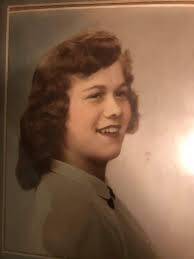 1948 high school graduation photo of mother