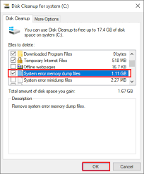 How To Delete System Error Memory Dump Files Windows 10 In 2021