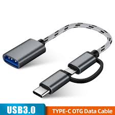 Buy usb type c adapter and get the best deals at the lowest prices on ebay! 2 In 1 Usb 3 0 Otg Adapter Micro Usb Type C Cable Data Sync Adapter For Huawei Shopee Philippines