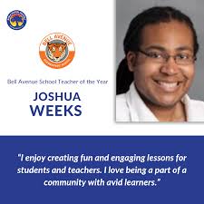 Celebrating Educational Excellence: Joshua Weeks