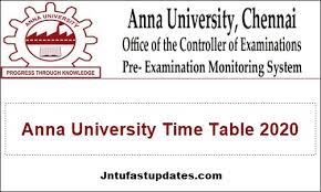 Get here complete details regarding anna university exam schedule and steps to. Anna University Time Table 2021 March Released Ug Pg First Semester Annauniv Edu