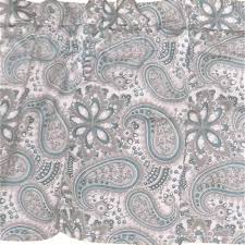 Black And White Paisley Curtains Crabtree Collection Paisley Curtain Valance For Windows 16x60 Perfect Paisley Print For Kitchens Bath Bedroom Dining Paisley Curtains Window Curtains Curtains