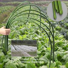 Unlike wooden or tubular arches they are robust enough to take the weight of plants as they mature in growth over the years. 6pcs Greenhouse Hoops Plant Hoop Grow Garden Tunnel Hoop Support Hoops Plant Holder Tools For Garden Stakes Farm Agriculture N Plant Cages Supports Aliexpress