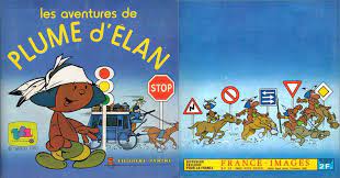 Durant les deux mois, les routes seront très chargées, particulièrement. Plume D Elan Et Bison Fute Par Nath Didile Les Petits Dossiers Des Copains D Abord