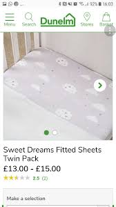 Pin By Rachel Ormiston On Baby Things Twin Sheets Dunelm Twin Pack