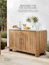 Please call to discuss your project. Williams Sonoma Home Summer 2021 Larnaca Teak 2 Door Cabinet 58 Natural