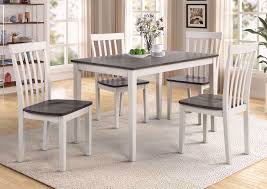At target, we have a wide. Brody 5 Piece Dining Table Set White And Gray Home Furniture Plus Bedding