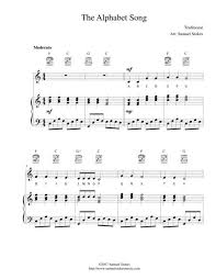 Dummies helps everyone be more knowledgeable and confident in applying what they know. The Alphabet Song The Abcs For Voice Piano Guitar By Traditional Digital Sheet Music For Download Print S0 206947 Sheet Music Plus