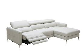 This sleek, modern couch with a. Adjustable Headrests Light Grey Leather Sectional Sofa With Recliner Sectional Sofa With Recliner Sofa With Recliner Leather Sectional Sofas