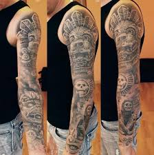 Rook x raven tattoo creative is a tattoo and piercing shop in cordova near memphis, tennessee. Maya Sleeve Tattoo Von Tattoo X