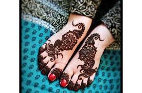 Foto Bukan Hanya Jadi Budaya Henna Kaki Juga Jadi Hiasan Pernikahan Yang Manis Vemale Com Halaman 6 Desain Henna Mehndi Designs Tato Henna