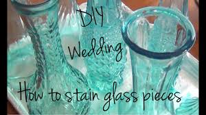 This is often accomplished by adding some powdered oxide, sulfide, or other compound of that metal to the glass while it is molten. How To Stain Glass Pieces Diy Wedding Youtube