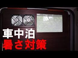 車中泊diy エブリィ 換気ファン付き網戸作製 週刊 車中泊仕様車をつくる 第9号 youtube エブリィ 車 カーテン 車中泊