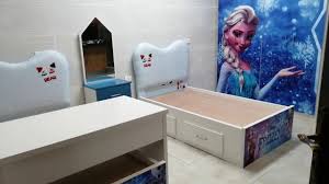 غرفه نوم بنات فروزن Frozen Girls Bedroom Youtube