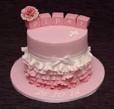 Pink Christening Cake Cake Pink Christening Cake Christening Cake