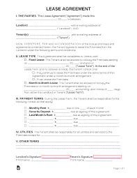 In essence, you're just paying on the car's depreciation, interest and fees while holding the lease. Free Simple 1 Page Lease Agreement Template Sample Word Pdf Eforms
